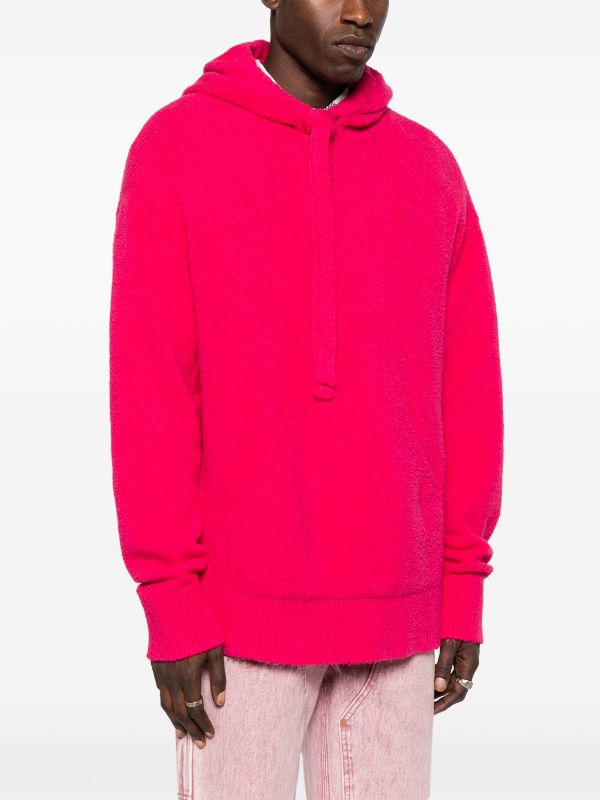 Hot pink hoodie online mens