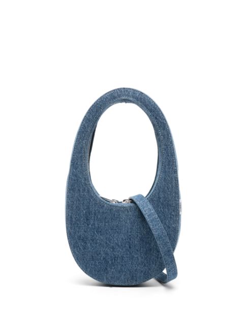 Coperni Swipe denim shoulder bag Women