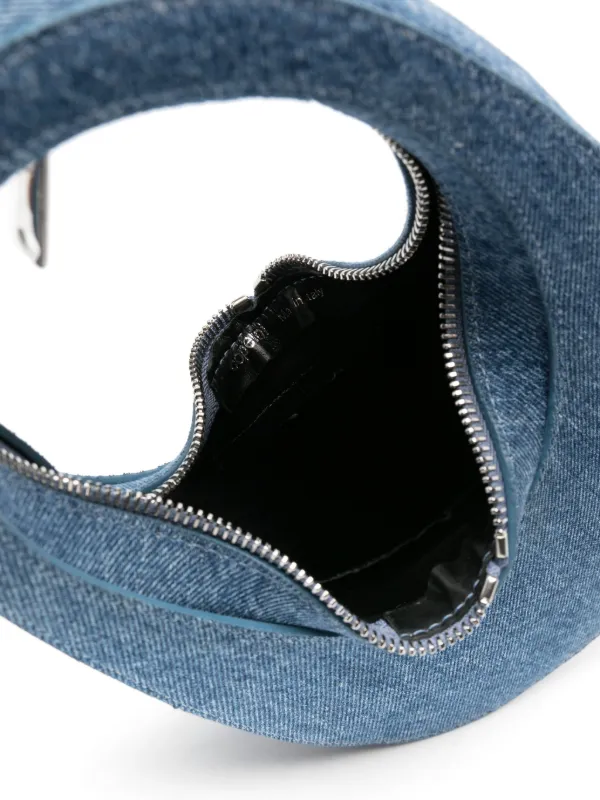Coperni Swipe Denim Shoulder Bag | Blue | FARFETCH