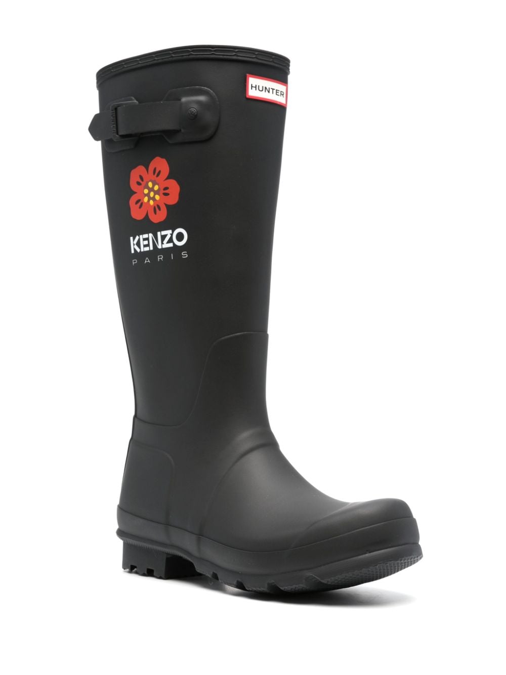 Shop Kenzo X Hunter Wellington Original Boots In Black