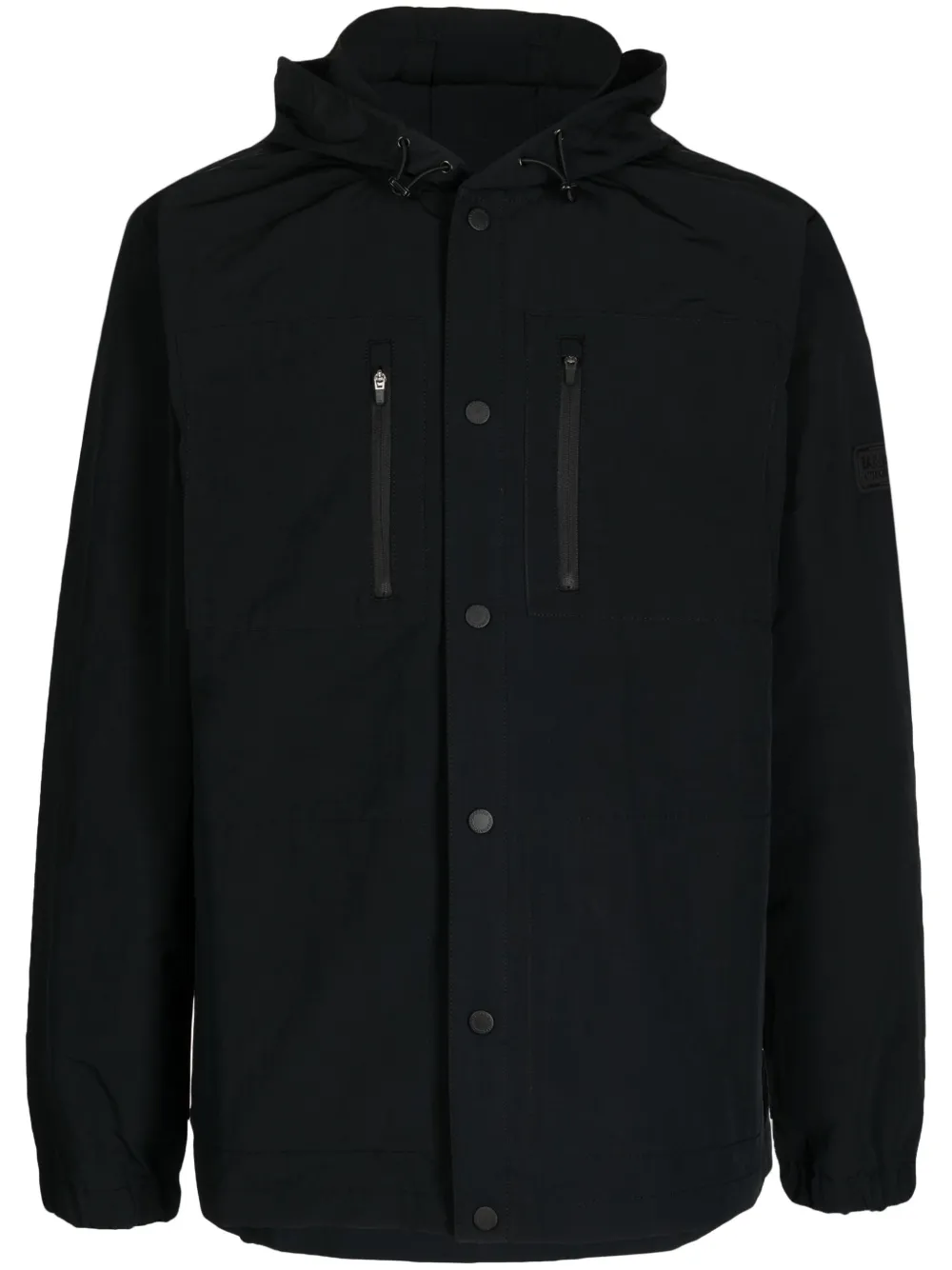 Barbour Jack met capuchon Zwart