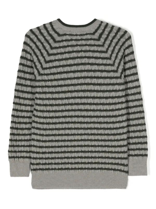 Emporio armani grey jumper new arrivals