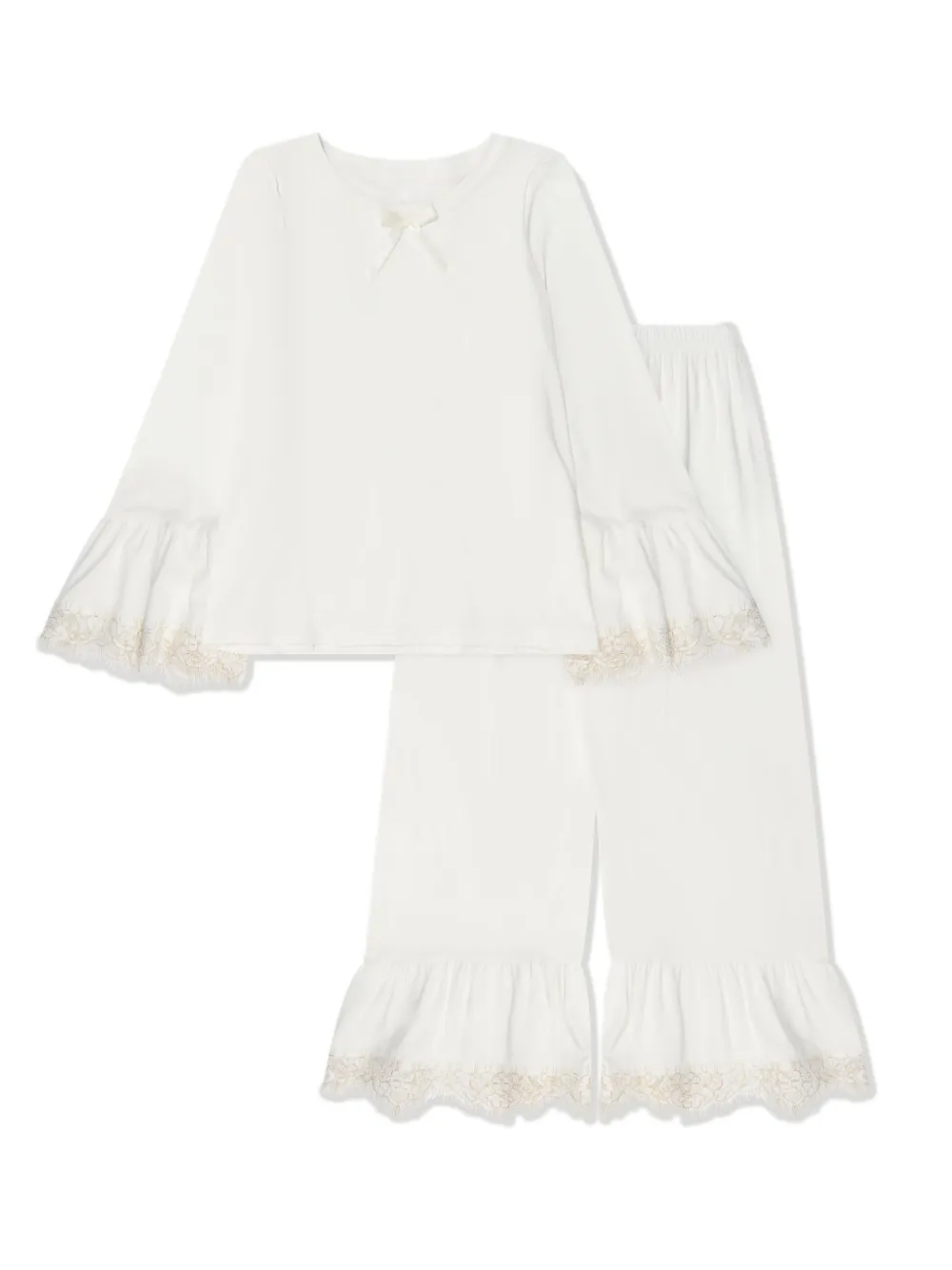 Amiki Flared pyjama Beige