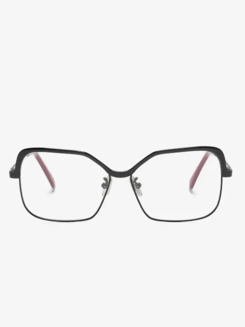 Marni Eyewear logo-debossed square-frame glasses