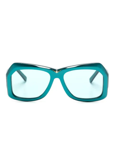 Marni Eyewear Tiznit logo-print sunglasses 