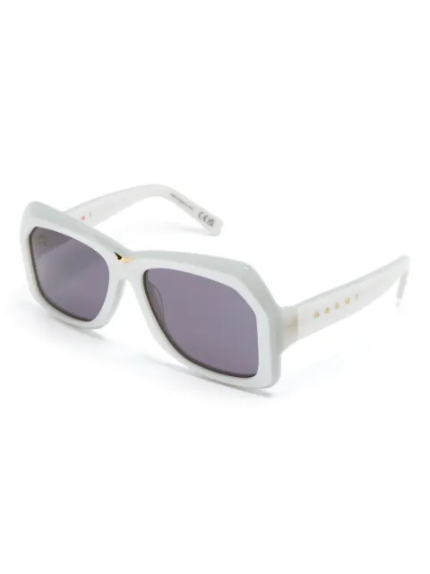 Marni Eyewear oversized-frame tinted sunglasses Y6Z - 1