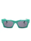 Marni Eyewear Edku oval-frame sunglasses - Green