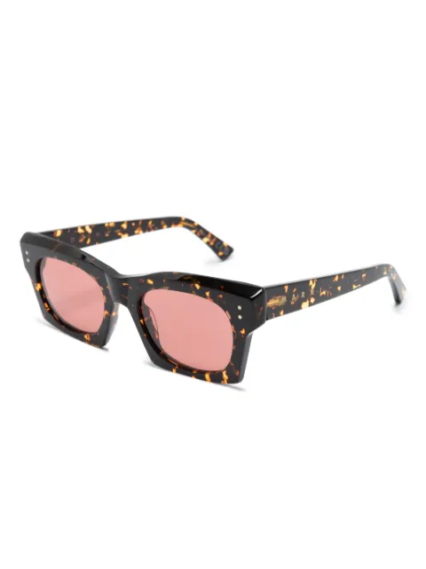 Marni Eyewear tortoiseshell-effect square-frame sunglasses 2B3 - 1