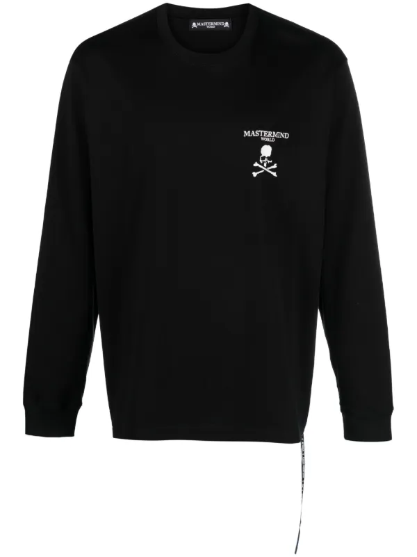 Mastermind Japan logo embroidered Cotton Sweatshirt Farfetch