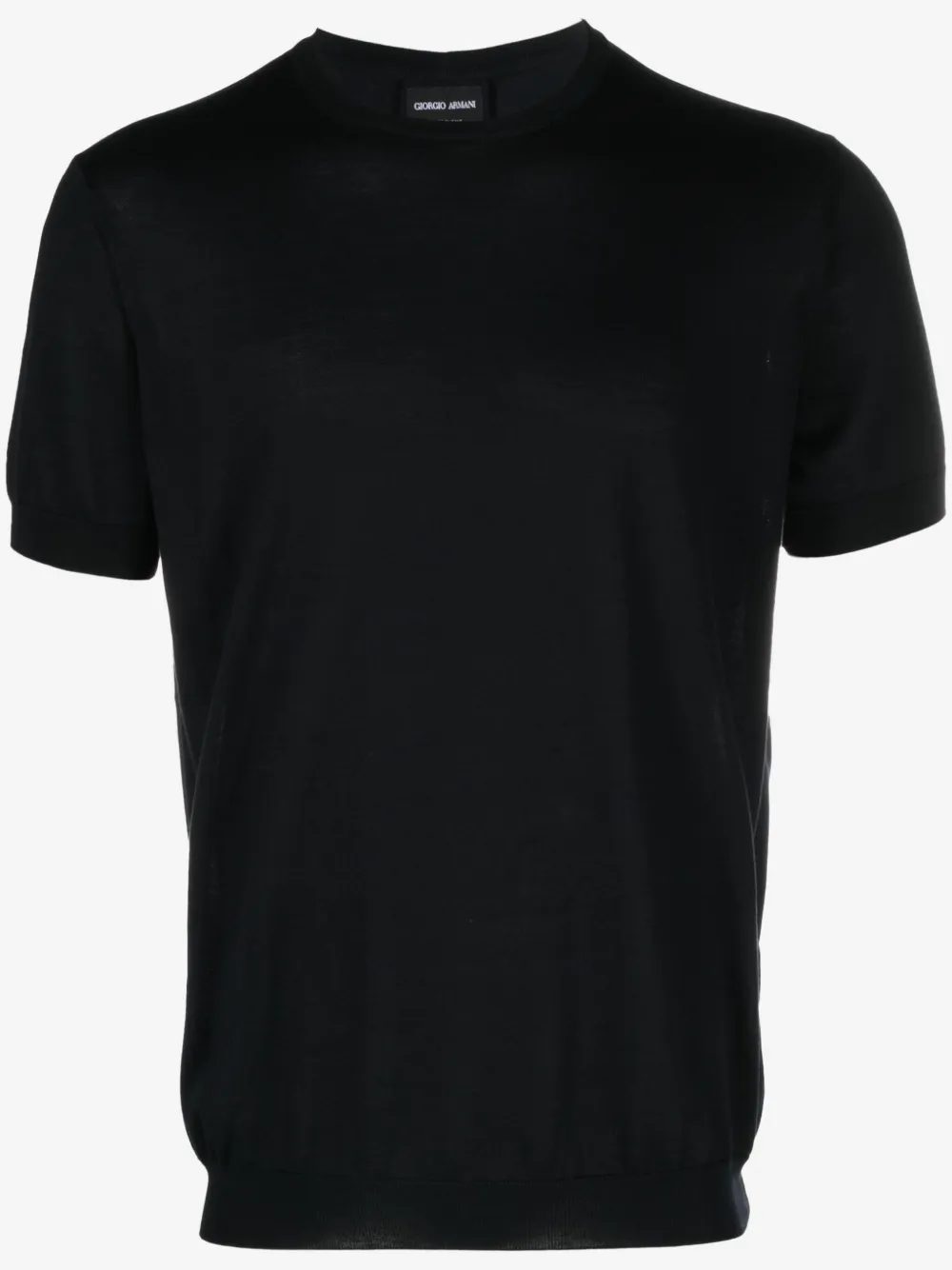 Giorgio Armani футболка в рубчик | синий | Image 1