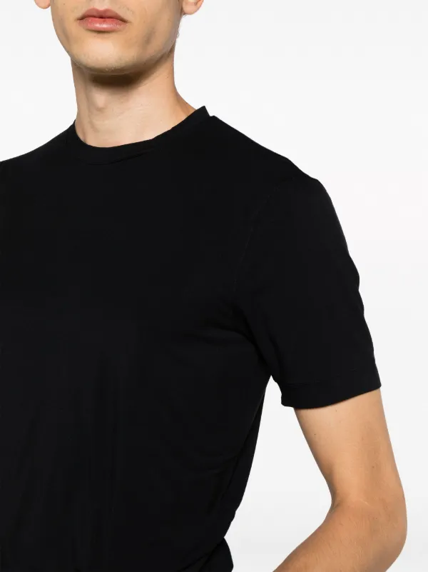 Giorgio Armani クルーネック Tシャツ | ブラック | FARFETCH JP