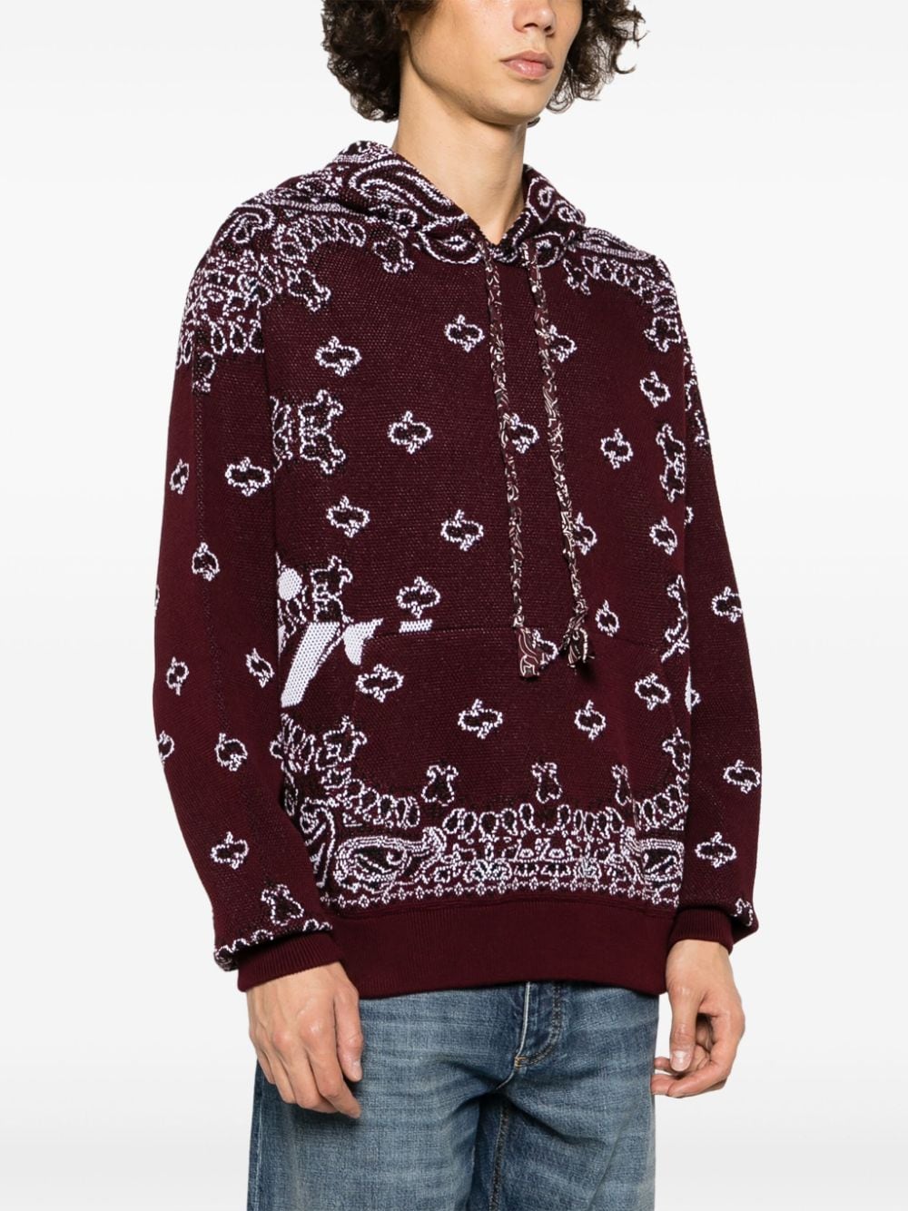 Louis Vuitton Bandana Monogram Knitted Sweatshirt