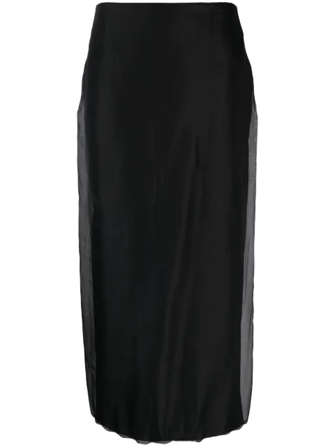 Blanca Vita Galtonia pencil midi skirt