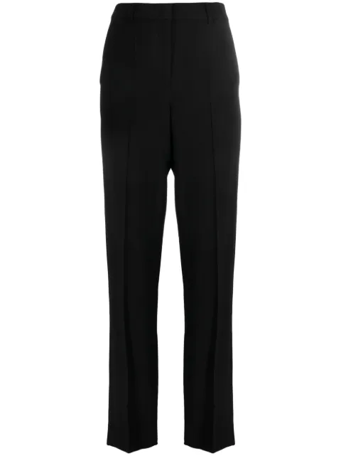 Emporio Armani Straight-Leg-Hose aus Krepp