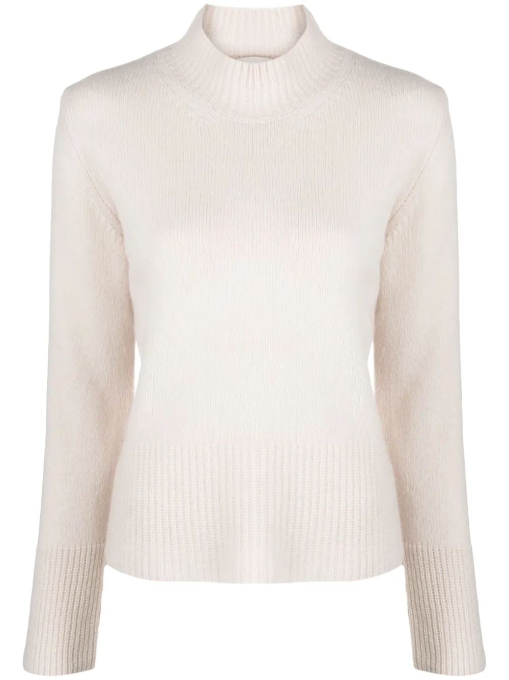 Alysi Chocolat Woman Turtleneck Light Pink Size S Virgin Wool In Neutrals