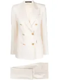 Tagliatore peak-lapel double-breasted suit - Neutrals