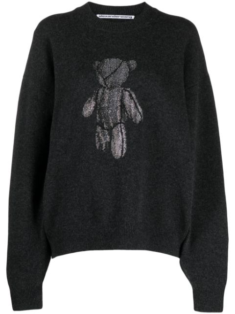 Alexander Wang Beiress wool crew-neck jumper Women