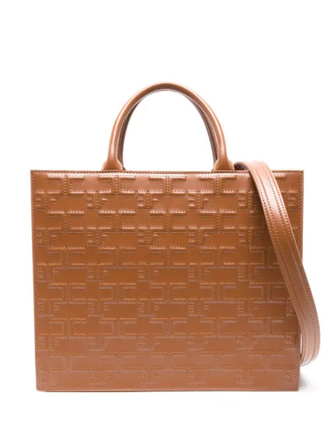 Elisabetta Franchi tote Bold Monogram grande