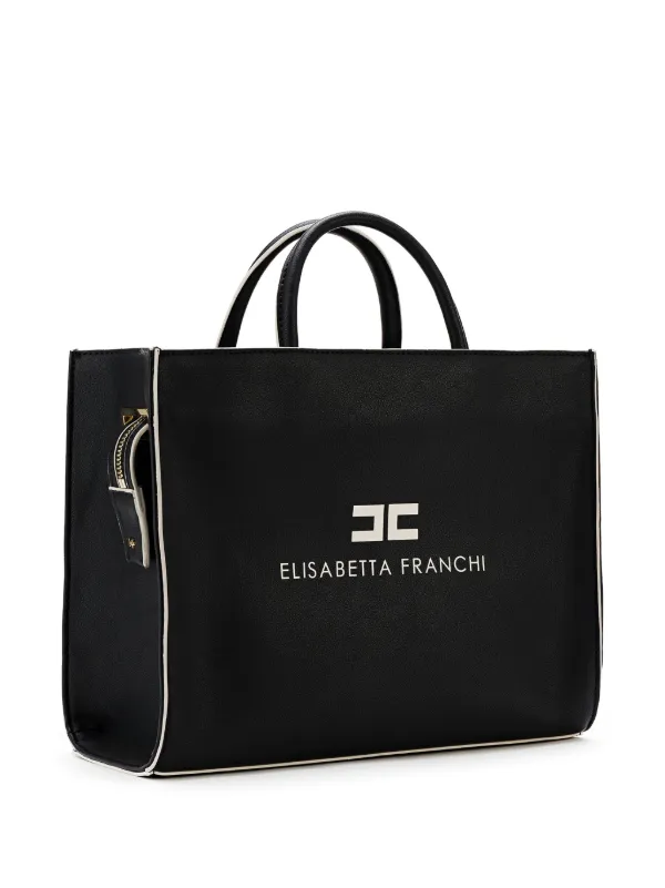 トートバッグ ELISABETTA FRANCHI Woman Tote bags Black BS83A 110 Elisabetta Franchi 24/7 Tote Bag | Black | FARFETCH TH