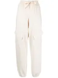 Jil Sander drawstring-waist cotton track pants - Neutrals