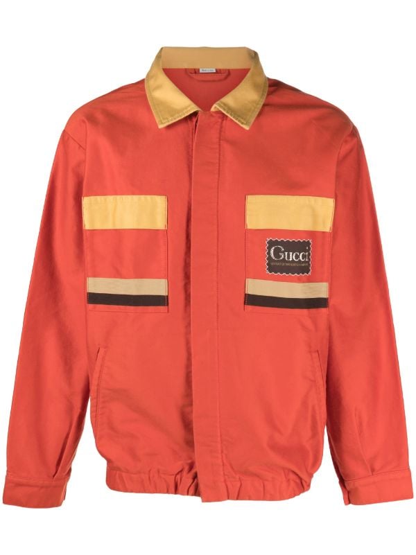 Pre-owned Jacket In Orange