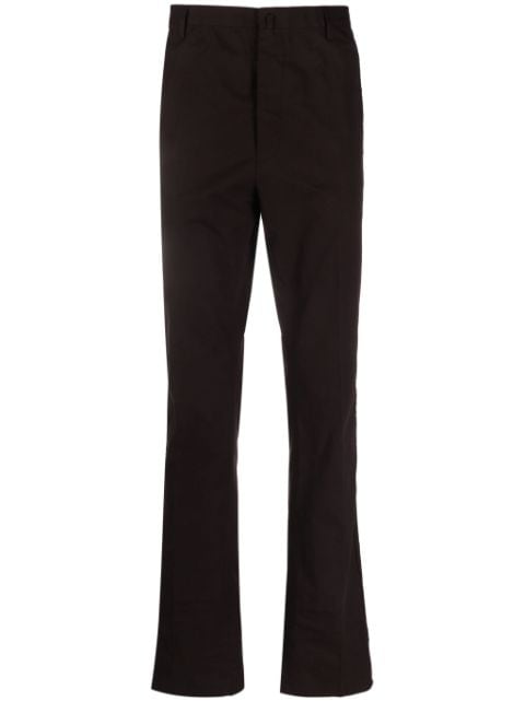 Lanvin Pre-Owned side-stripe straight leg trousers