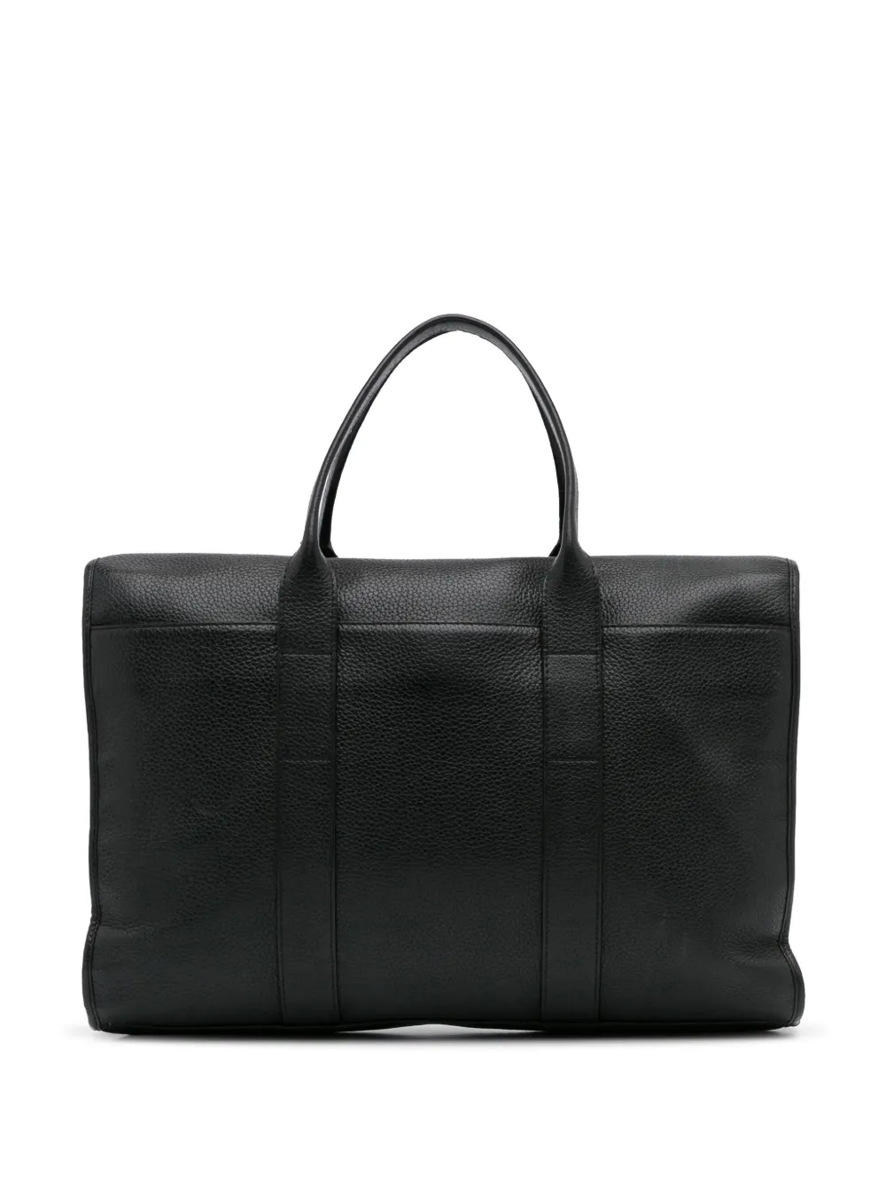 LOEWE pre-owned Anagram leather portfolio bag - Zwart