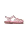 Mini Melissa Possession glitter-detail jelly shoes - Pink