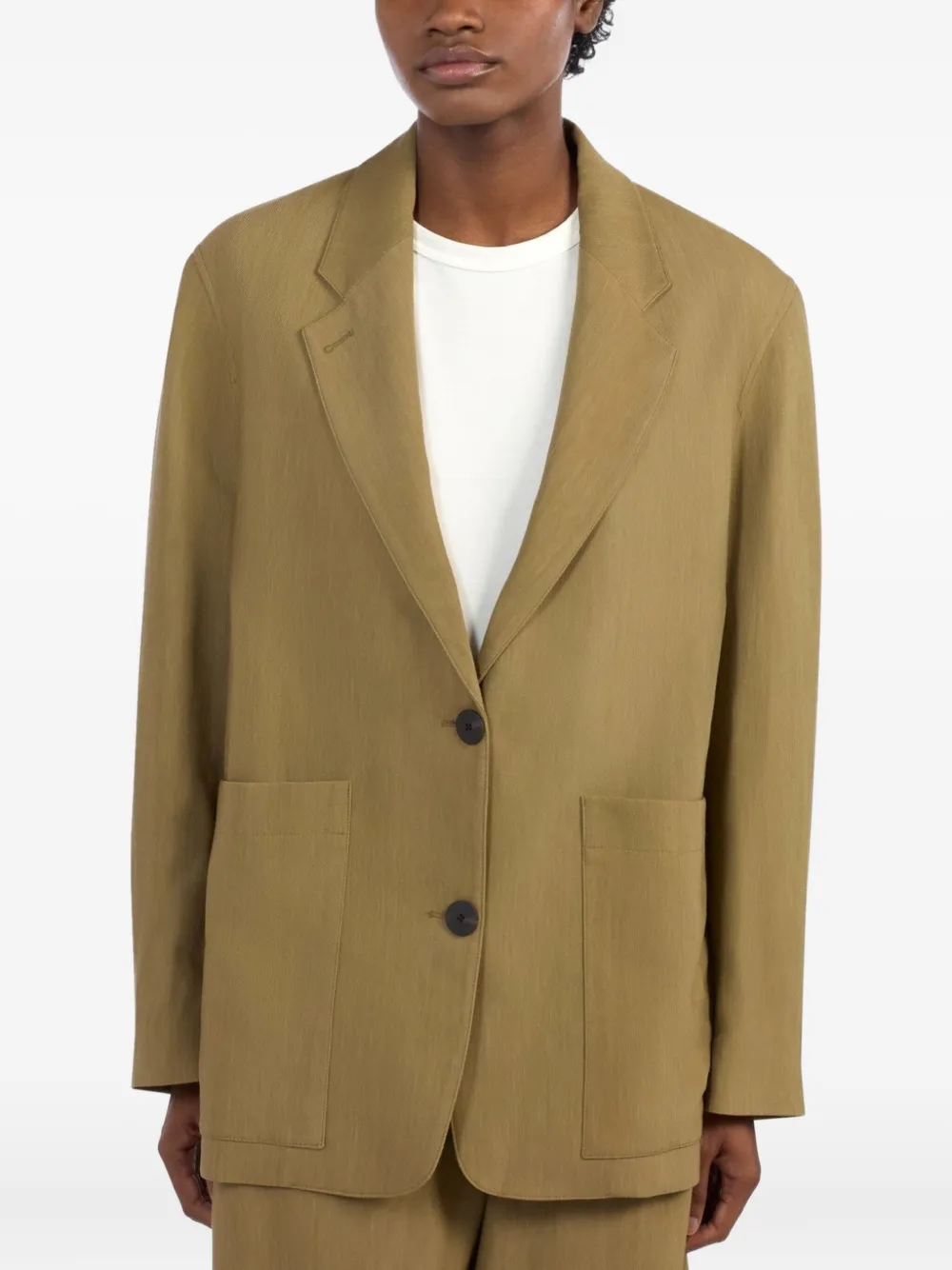 Studio Nicholson Conde blazer Bruin