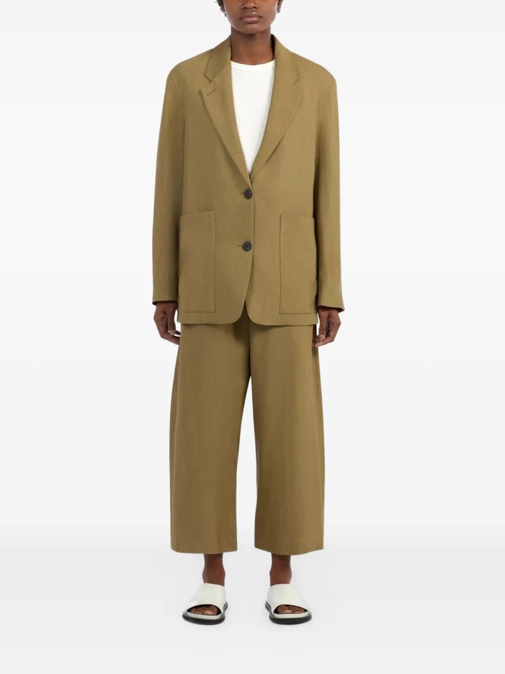 Studio Nicholson Conde blazer Bruin
