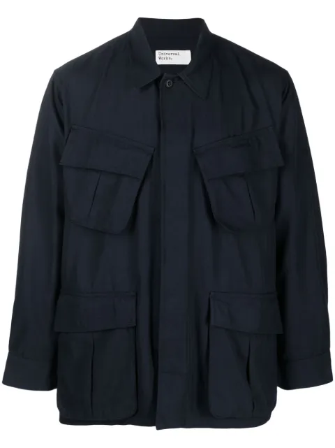 Universal Works Jungle button-up shirt jacket