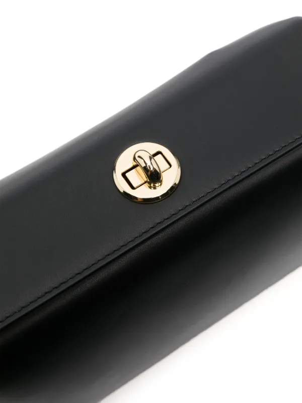 PLAN C ショルダーバッグ 黒 Plan C ツイストロック ショルダーバッグ | ブラック | FARFETCH JP