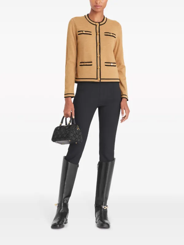 Tory Burch Kendra Wool Cardigan Farfetch