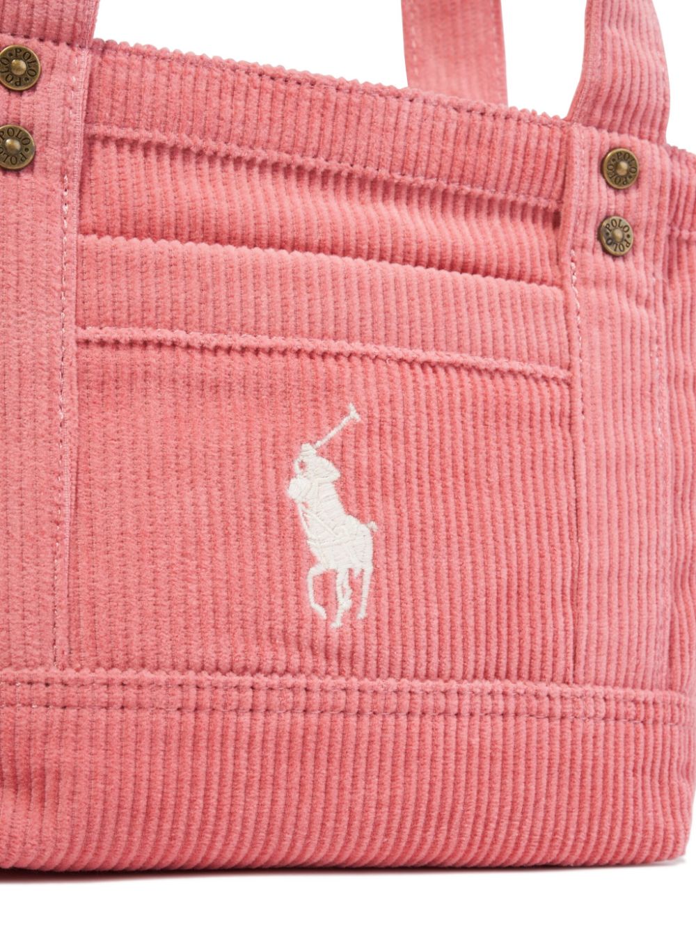 Ralph Lauren Kids Polo Pony-embroidered Corduroy Shoulder Bag - Farfetch