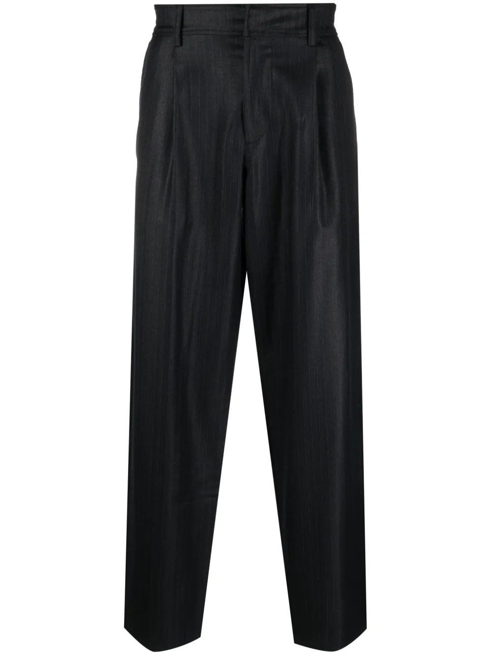 Soulland Aidan broek met toelopende pijpen Blauw