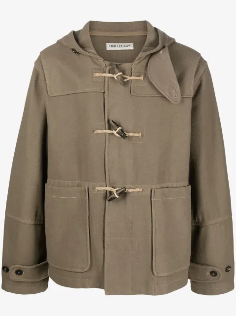 OUR LEGACY cropped duffel jacket