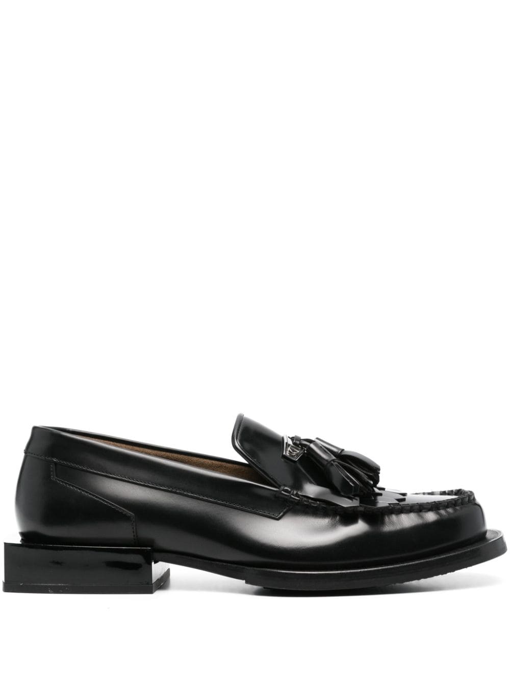Eytys Rio Tassel-detail Leather Loafers In Black