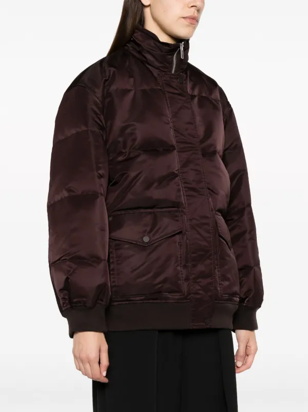 Theory funnel-neck Down Puffer Jacket - Farfetch