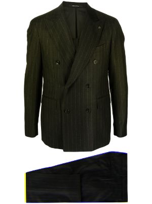 Designer double outlet breasted suit