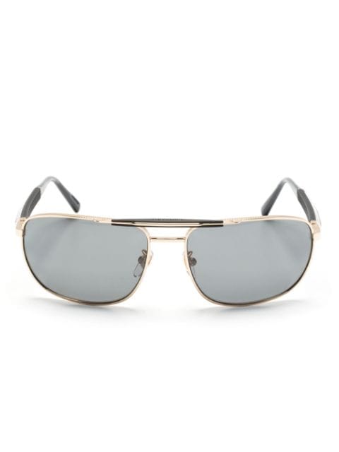 Chopard Eyewear lentes del sol con armazón cuadrada y logo grabado 