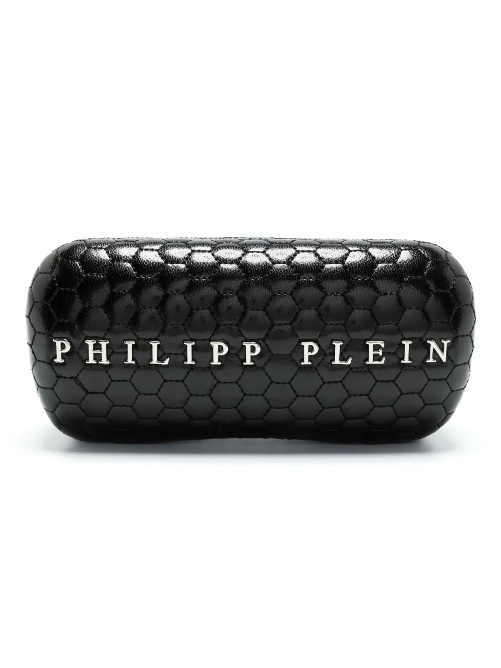 Philipp Plein Plein Hero Logo-plaque Sunglasses In Black
