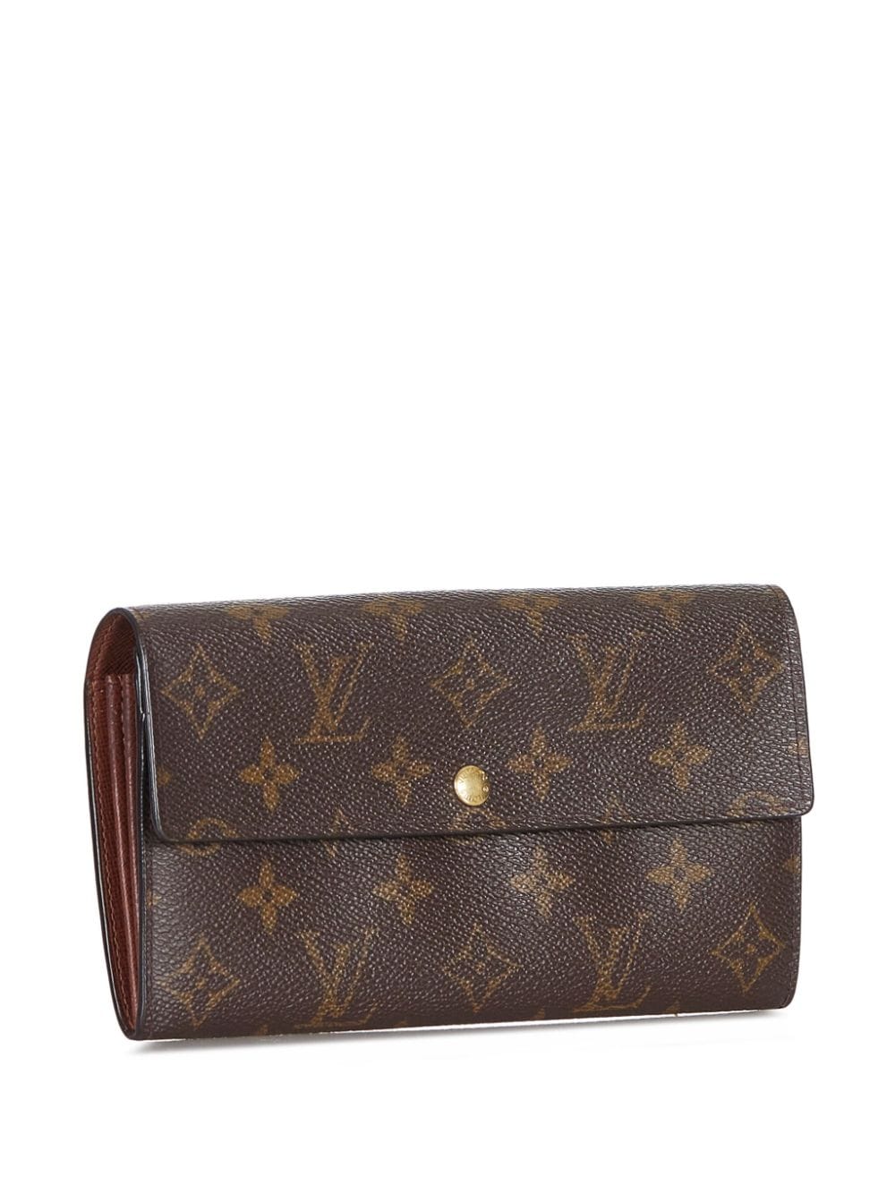 Louis Vuitton Portefeuille Sarah Canvas Wallet (pre-owned) in