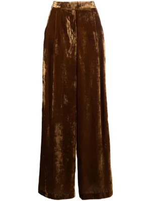 Palazzo pants clearance gold