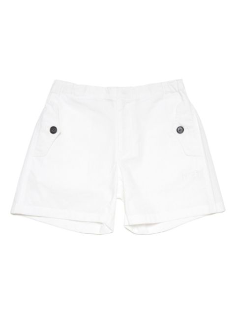 Nº21 Kids logo-embroidered cotton shorts