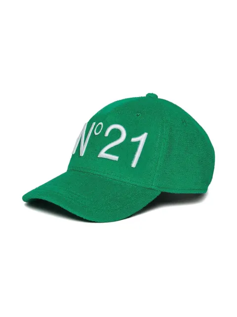 Nº21 Kids logo-patch baseball cap