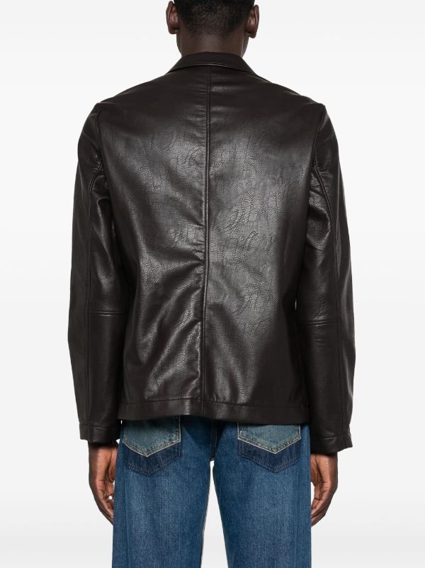 Séfr Francis faux-leather Jacket - Farfetch
