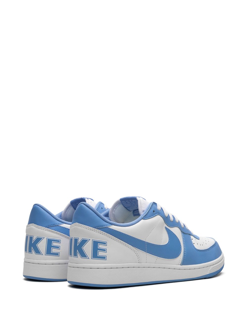 Shop Nike Terminator Low "white/university Blue" Sneakers