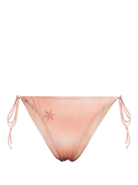 Jean Paul Gaultier 누드 바디 타투 비키니 브리프