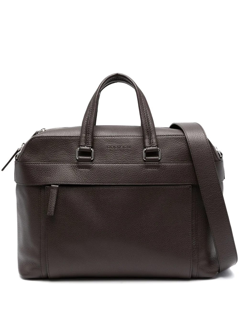 CHEVRETTE LOGO标牌皮质电脑包