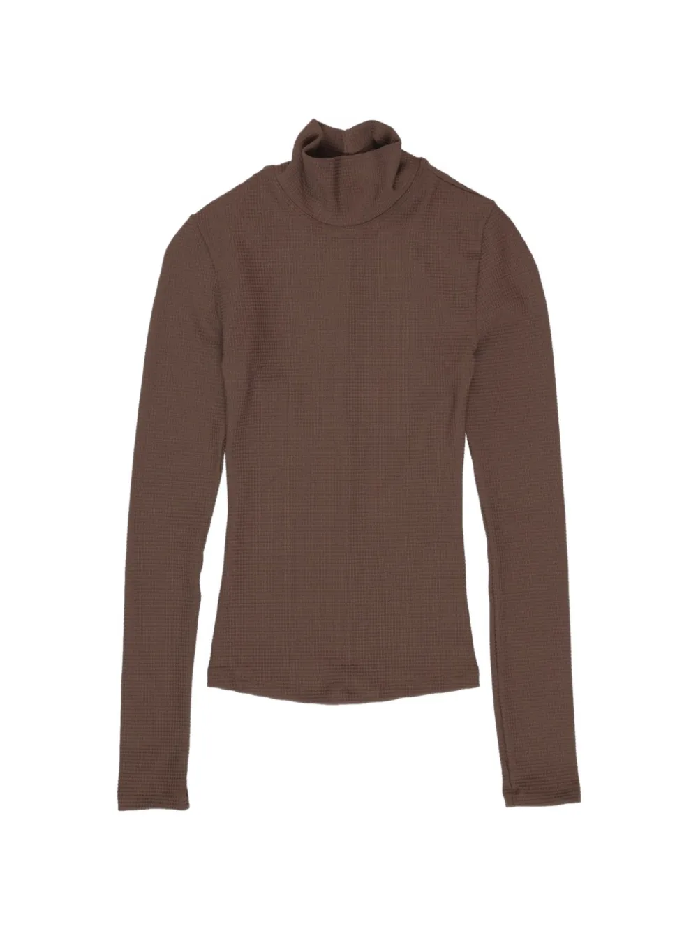 Gil Rodriguez mock-neck T-shirt - Marrone